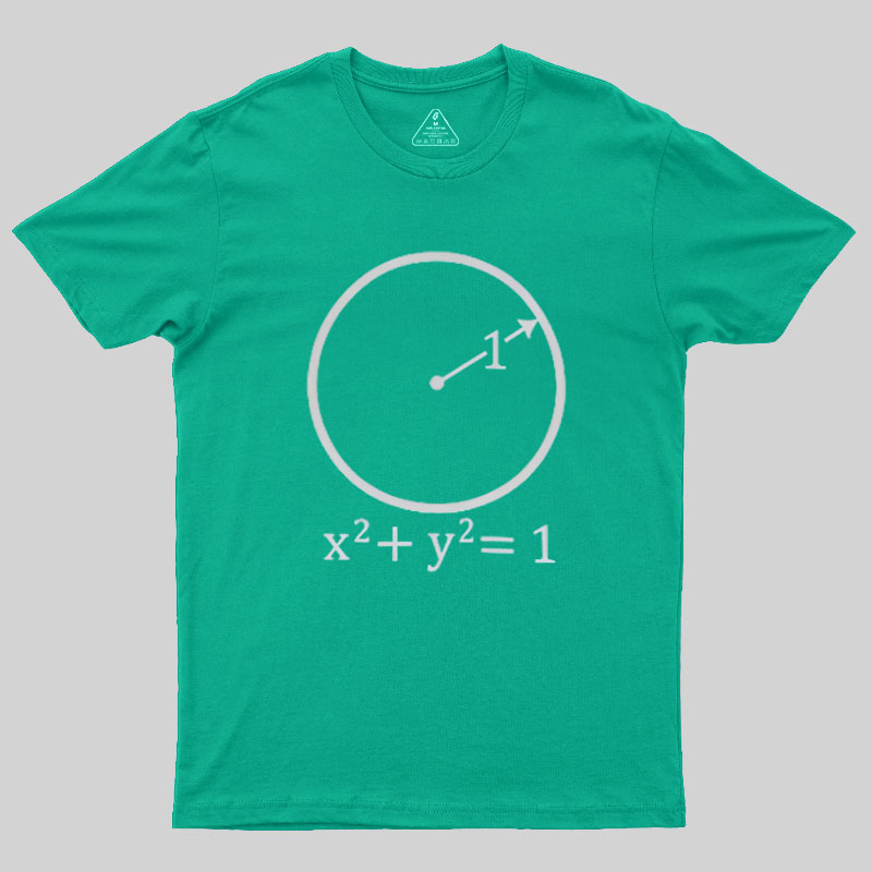 Unit Circle Math Geek T-Shirt