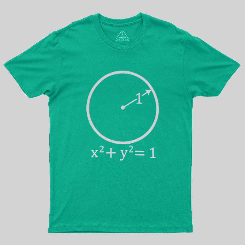 Unit Circle Math Geek T-Shirt