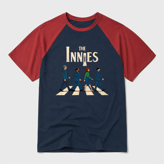 The Innies Geek Retro Raglan T-Shirt