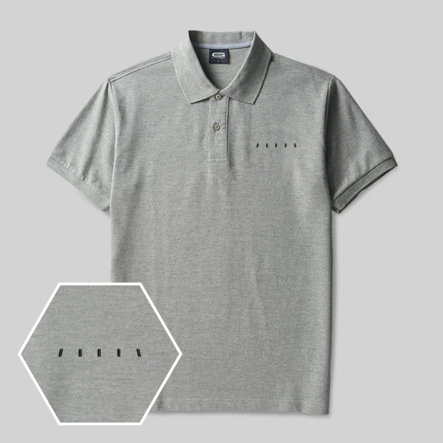 Alien Geek Embroidered Polo Shirts