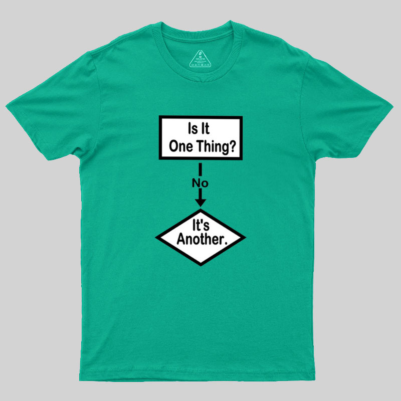Flow Chart Of Life Geek T-Shirt