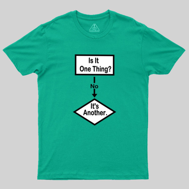 Flow Chart Of Life Geek T-Shirt