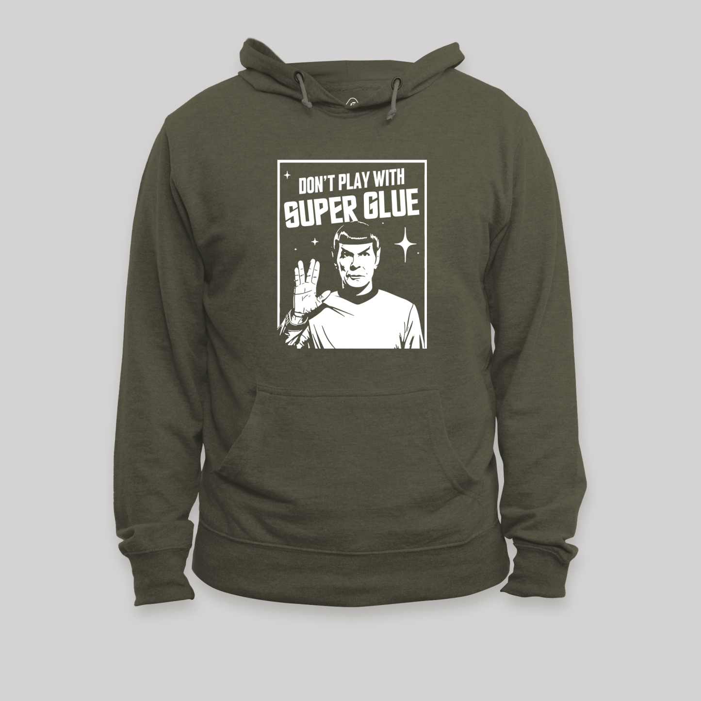 Don't Play With Superglue Geek Hoodie