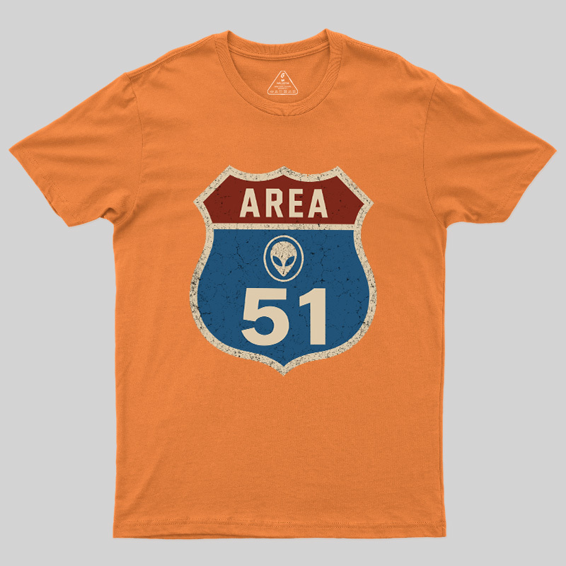 Secret Desert Alien Outpost Geek T-Shirt