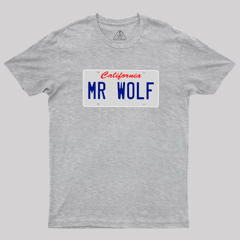 Mr. Wolf Pulp Fiction Geek T-Shirt