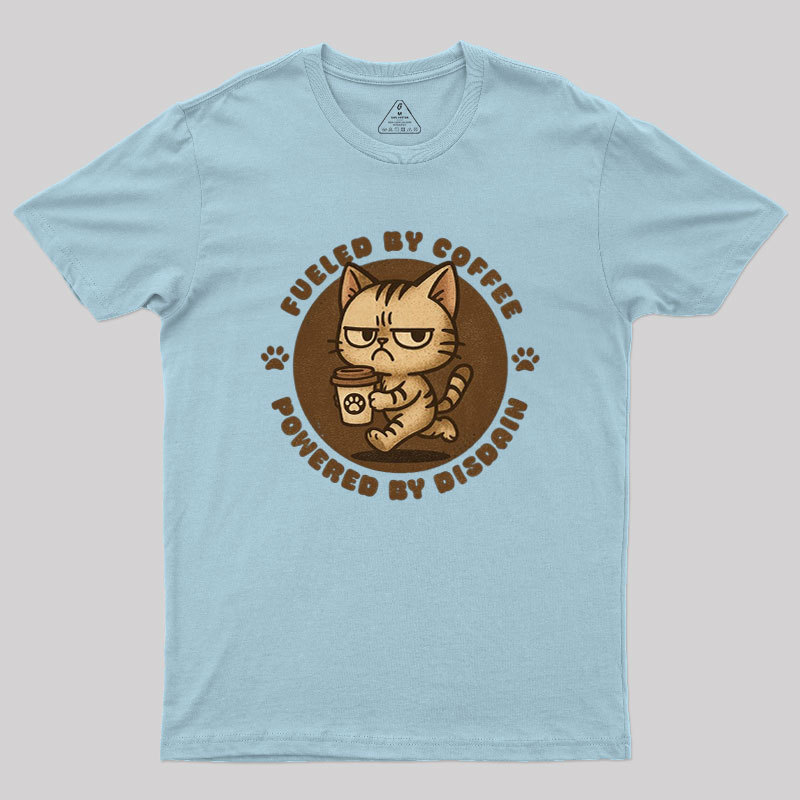 Fueled By Coffee Geek T-Shirt