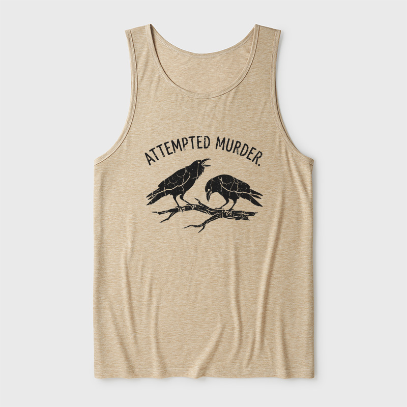 Attempted Murder Ultra Soft Heather Tank