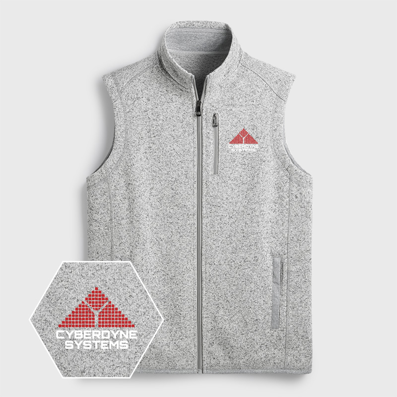 Skynet Tech Support Geek Sweater Fleece Vest