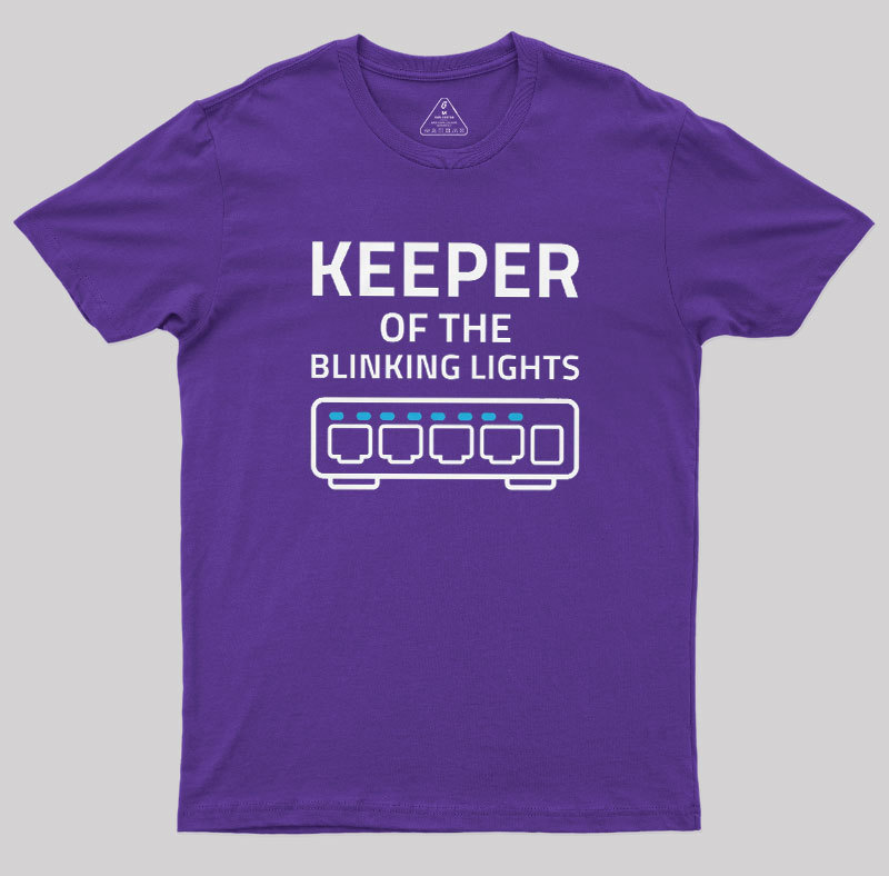 Keeper of the Blinking Lights Geek T-Shirt