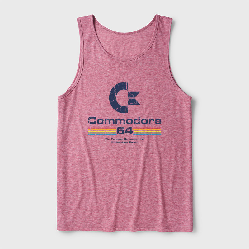 Commodore 64 Ultra Soft Heather Tank