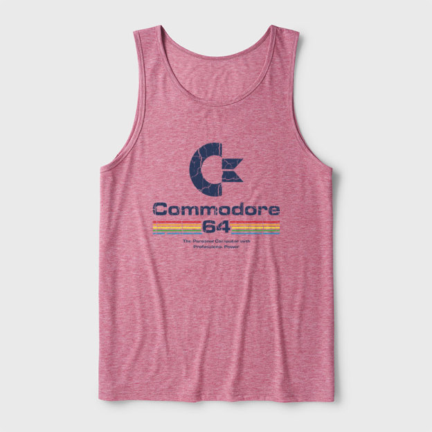 Commodore 64 Ultra Soft Heather Tank