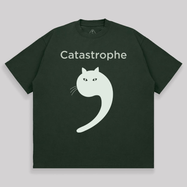 Catastrophe Unisex Oversized T-shirt