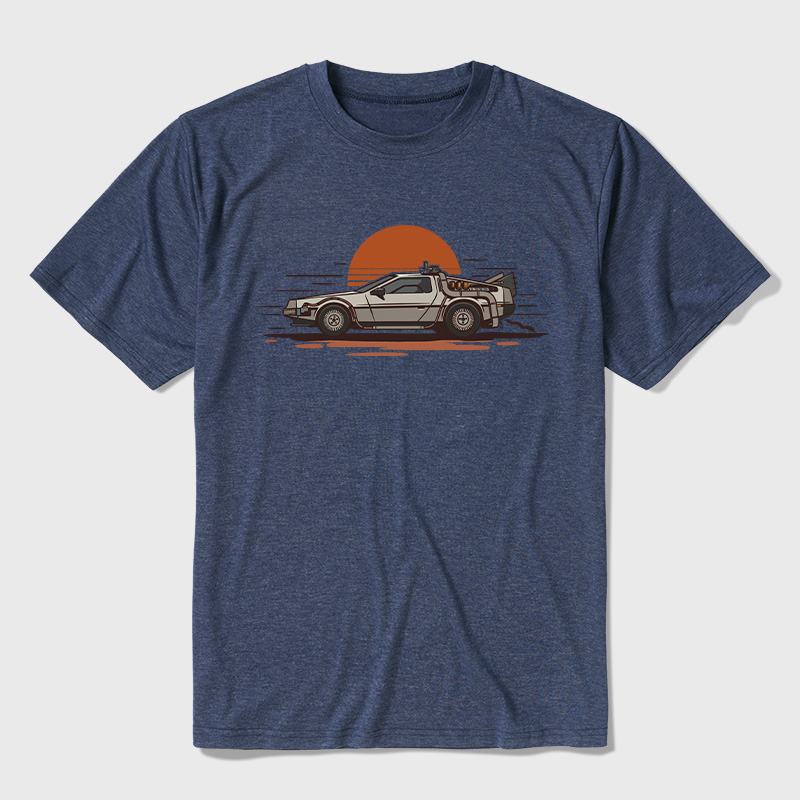 Back to Sunset Ultra Soft Heather Tees