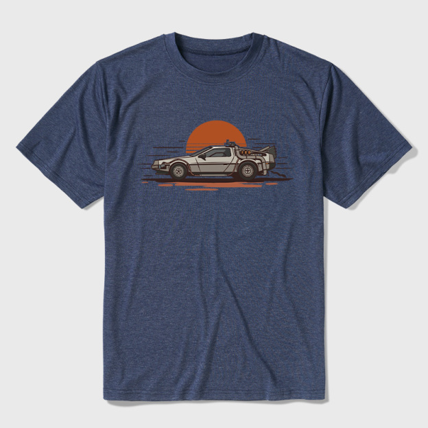 Back to Sunset Ultra Soft Heather Tees