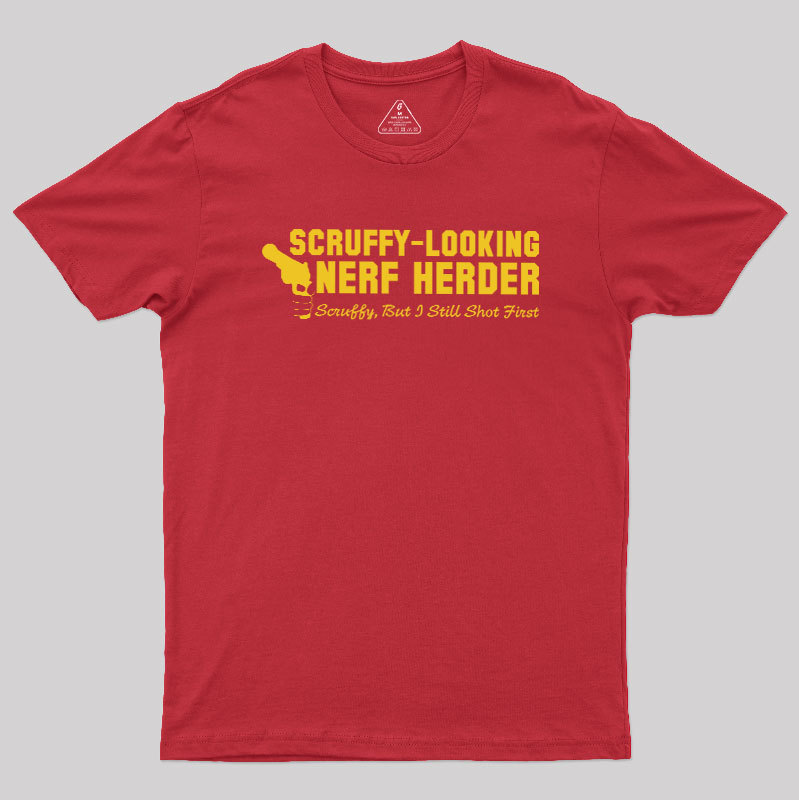 Scruffy Rebel Geek T-Shirt