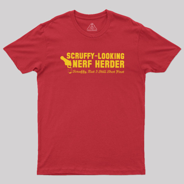 Scruffy Rebel Geek T-Shirt