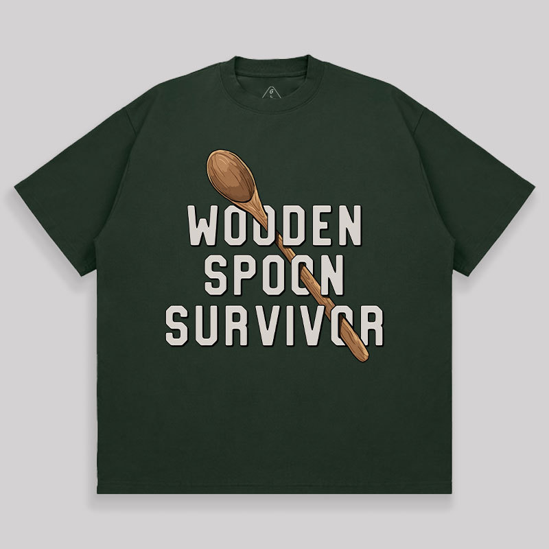 Wooden Spoon Survivor Unisex Oversized T-shirt