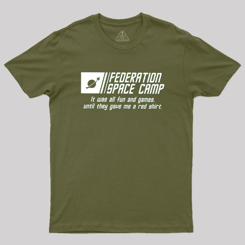 Federation Space Camp Geek T-Shirt