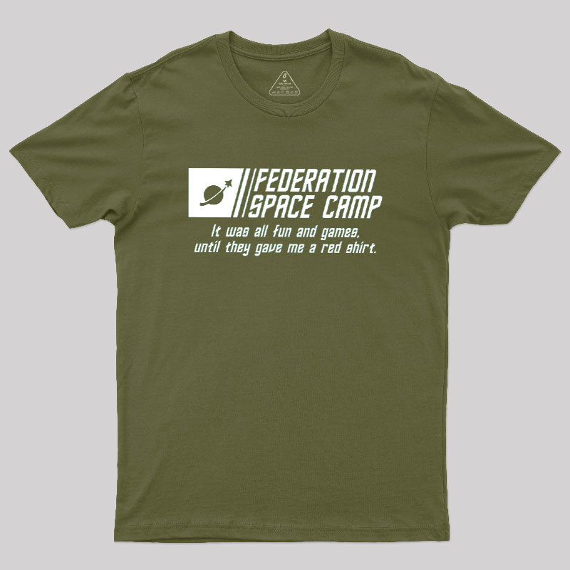 Federation Space Camp Geek T-Shirt