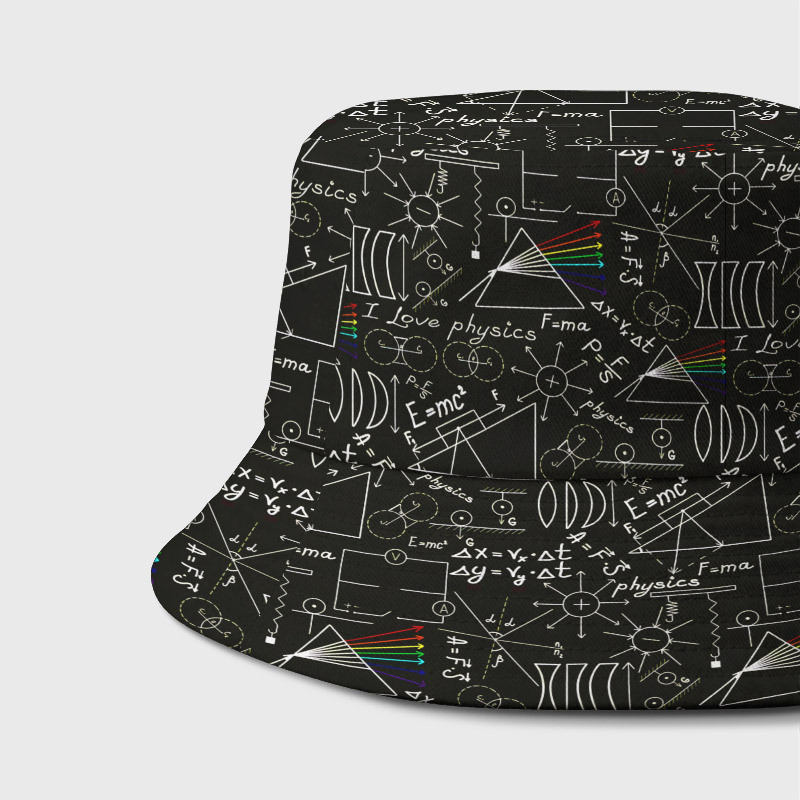 Physics Notes Geek Bucket Hat