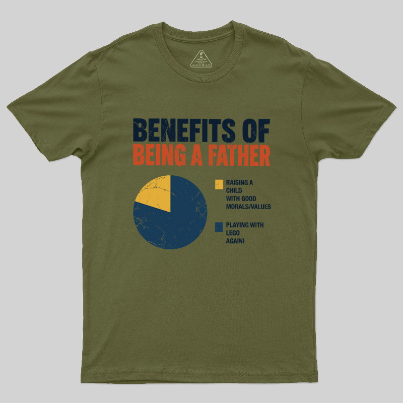 Benefits Of Being A Father Geek T-Shirt