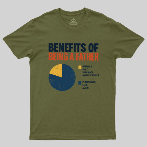 Benefits Of Being A Father Geek T-Shirt