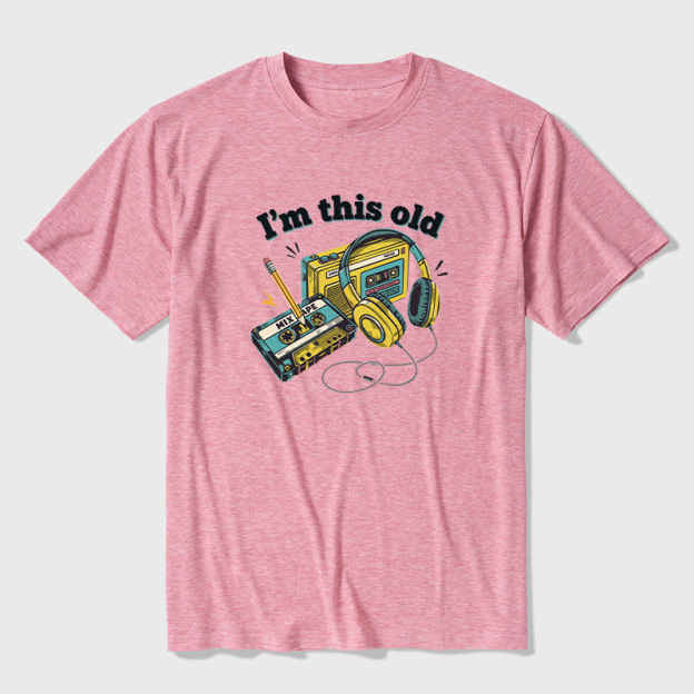 I'm This Old Ultra Soft Heather Tee
