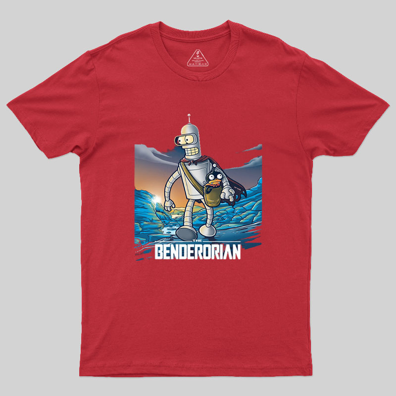 The Benderorian Poster Geek T-Shirt