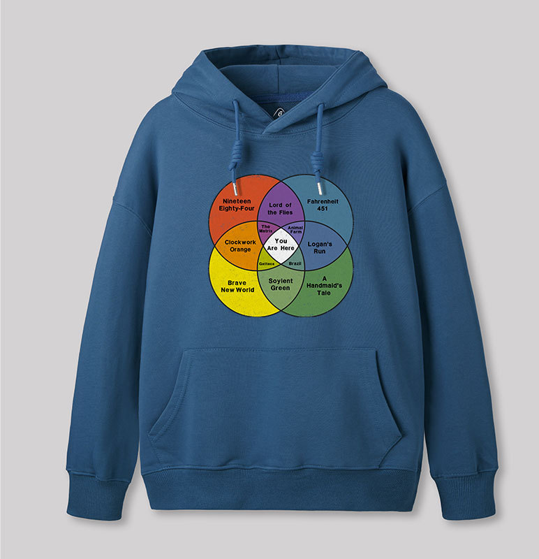 You Are Here Geek Hoodie