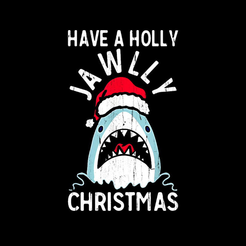 Have A Holly Jawly Christmas Geek T-Shirt