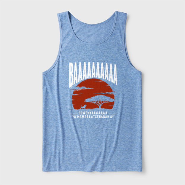 Baaa Sownyaaa Mamabeatsebabah Ultra Soft Heather Tank
