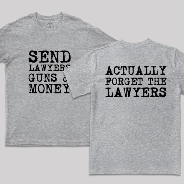 Legal Recall Front and Back Printed T-Shirt