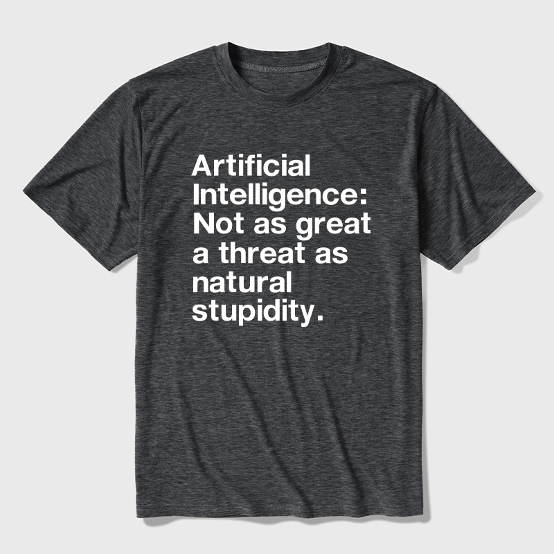 Artificial Intelligence Ultra Soft Heather Tee