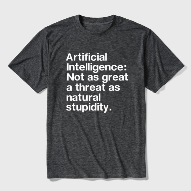 Artificial Intelligence Ultra Soft Heather Tee