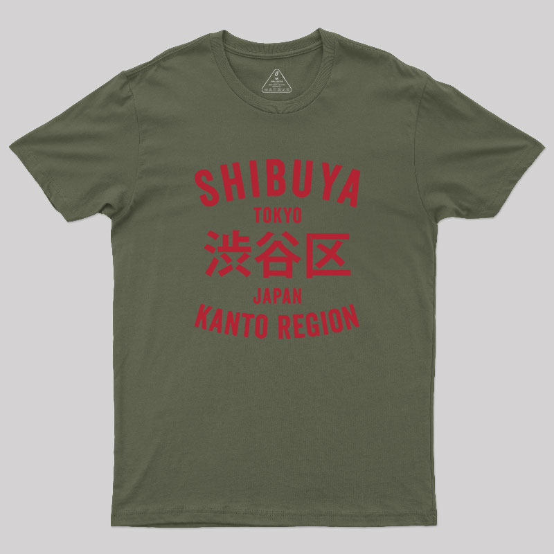Shibuya Kanto Region Geek T-Shirt