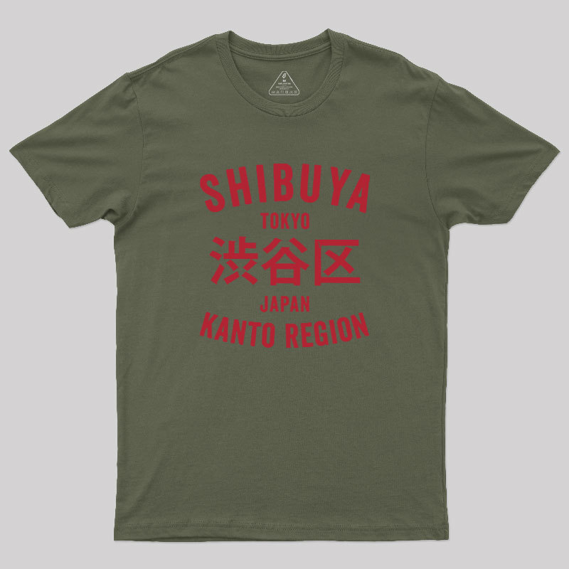 Shibuya Kanto Region Geek T-Shirt