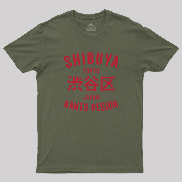 Shibuya Kanto Region Geek T-Shirt