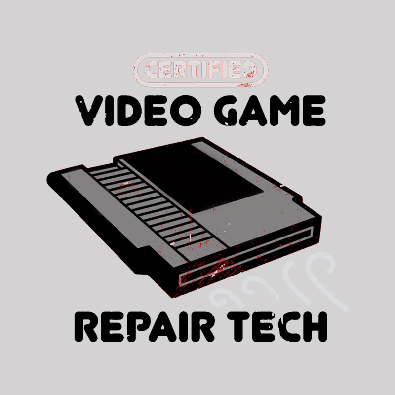 Certified Video Game Repair Tech Geek T-Shirt