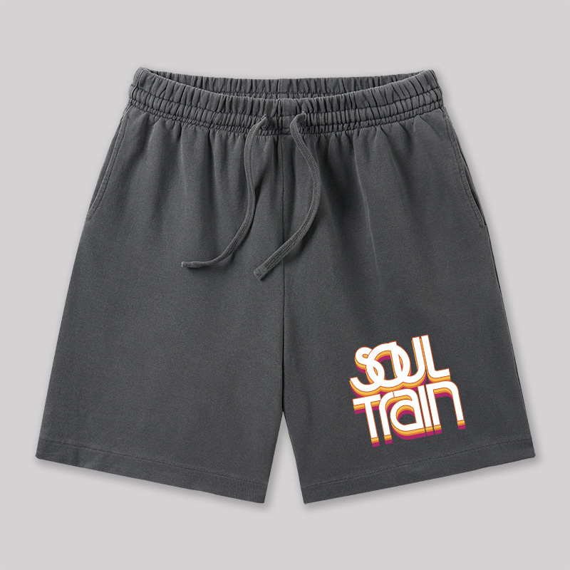 Vintage Soul Train Geeky Washed Shorts