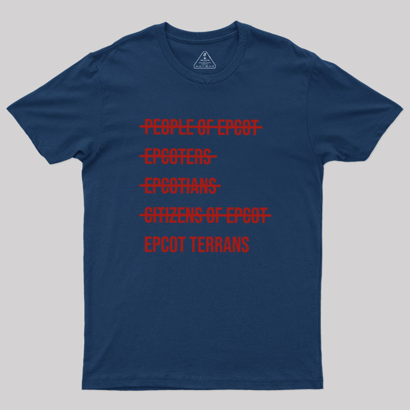 Epcot Terrans Geek T-Shirt
