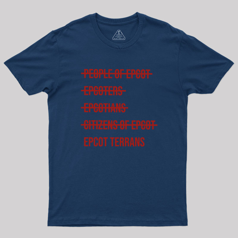Epcot Terrans Geek T-Shirt