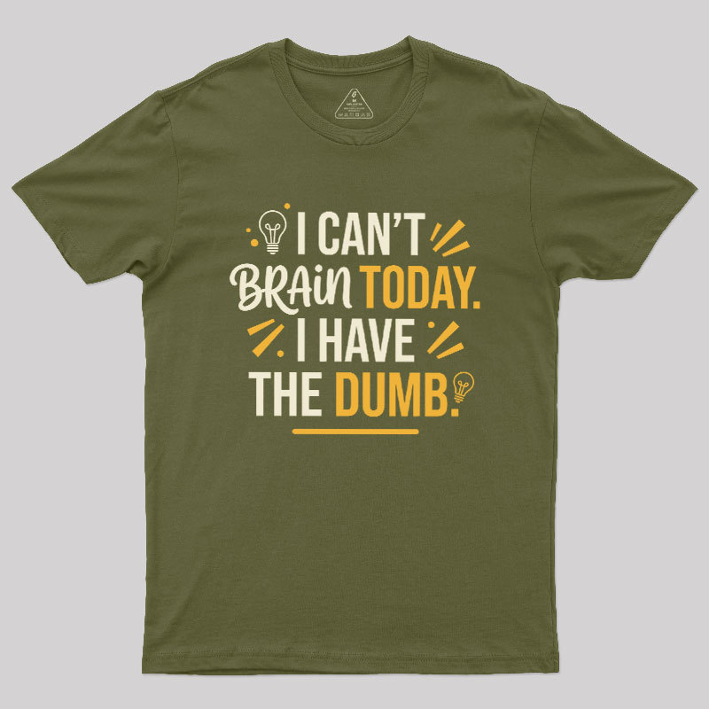 Brain Out of Order Geek T-Shirt