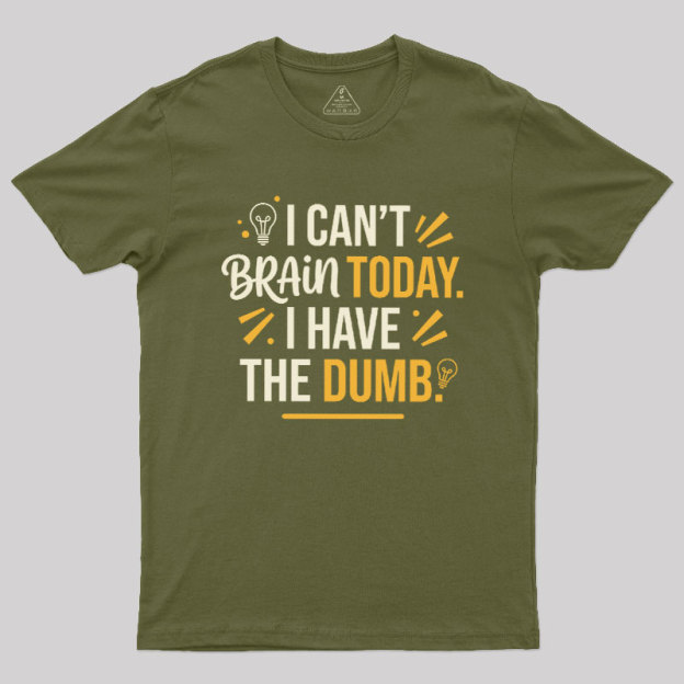 Brain Out of Order Geek T-Shirt