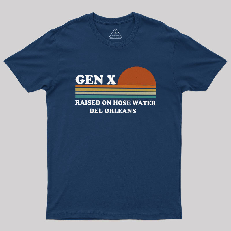 Gen-X Vintage Sunset Geek T-Shirt