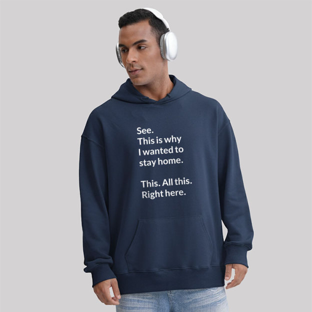 Stay Home Geek Hoodie