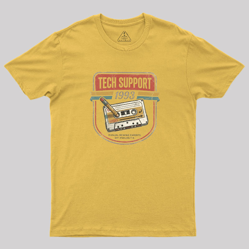 Cassette Fix Dept Geek T-Shirt