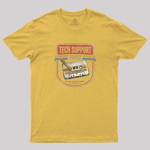 Cassette Fix Dept Geek T-Shirt