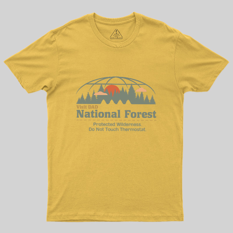 Visit Dad National Forest Geek T-Shirt