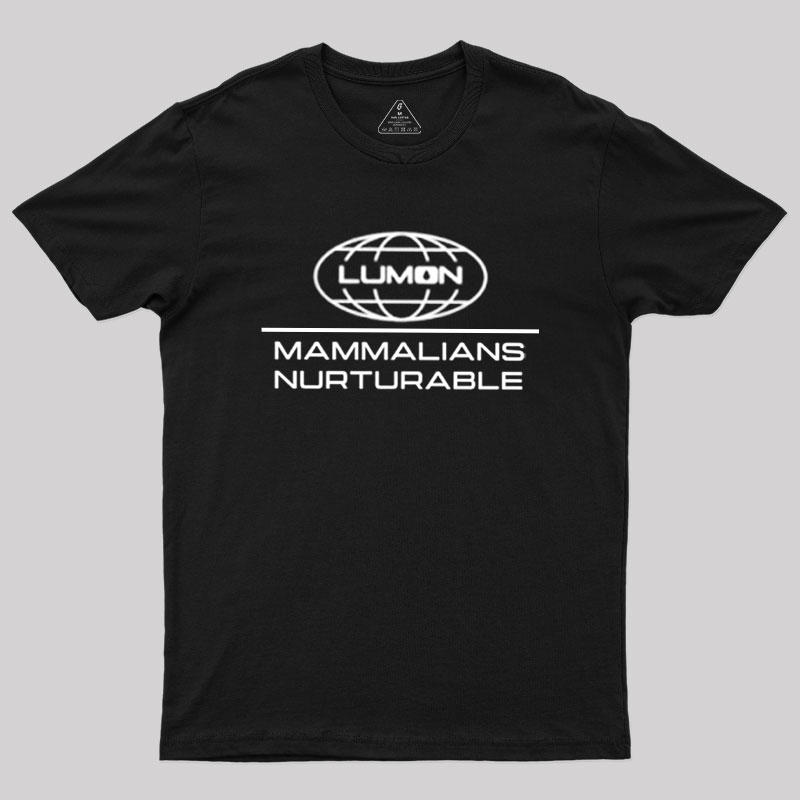 Mammalians Nurturable Geek T-Shirt