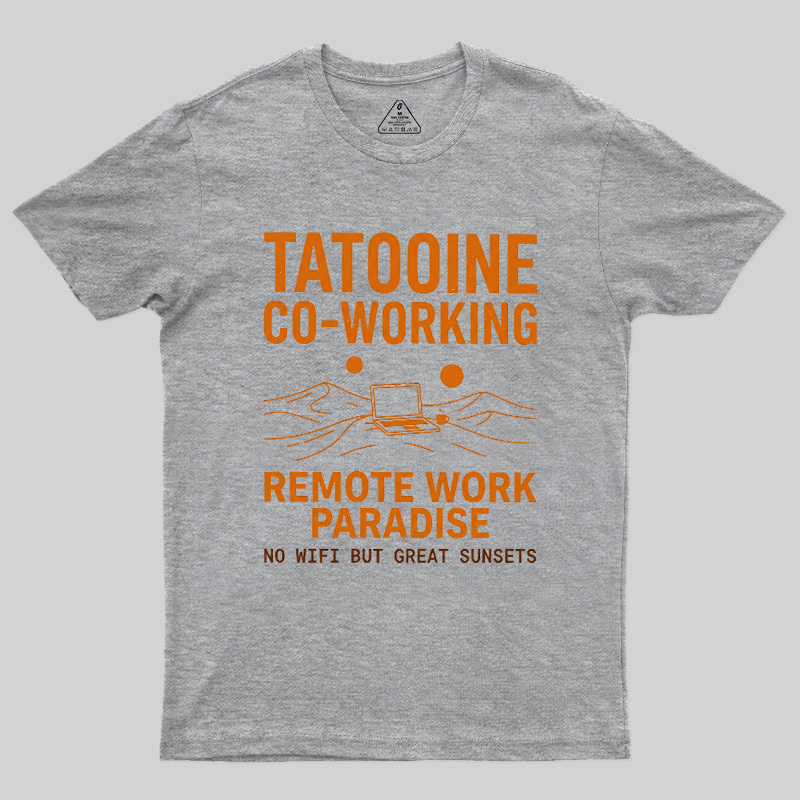 No WiFi Great Sunsets Remote Work Geek T-Shirt